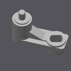 Задвижка за клапа на парно HONDA Civic 5D - stove damper lever honda civic 5d