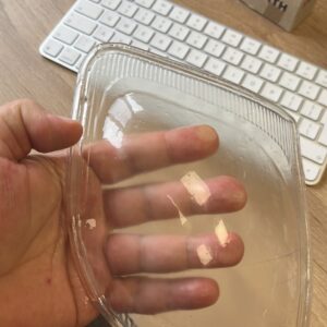 Мигачи за Nissan Terrano 2 – 2BA 964 255-031 - 3D напечатан комплект (ляв и десен) ПРОЗРАЧНИ стъкла