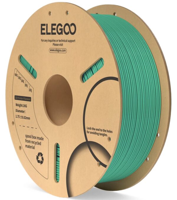 ELEGOO PLA Морско Зелено 1.75мм 1 кг