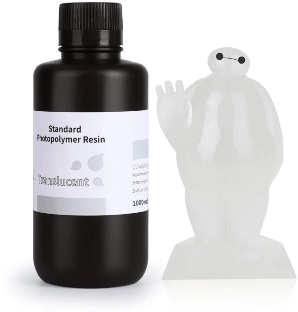 Standard Resin Translucent, 1.000 g ELEGOO