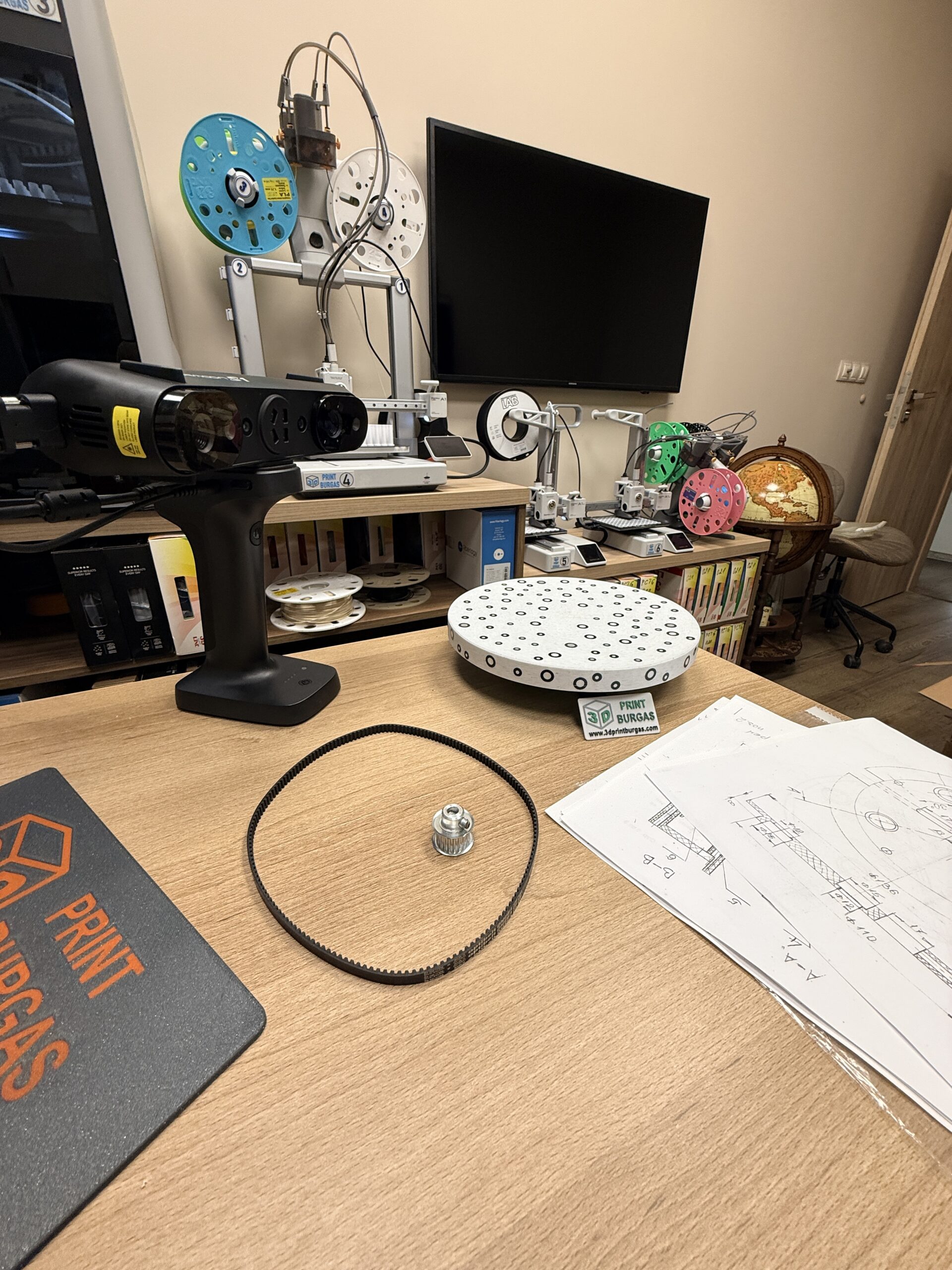 Реверсивно инженерство и дигитализация на детайли