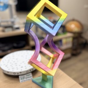 Silk PLA Rainbow филамент от Professional Lab за 3D принтиране с копринен ефект