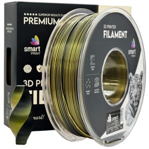 Dual-Color Silk PLA Gold Black